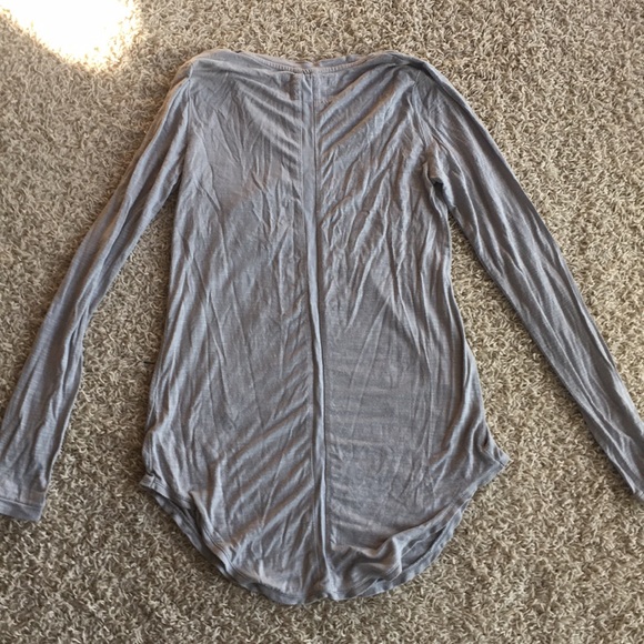 Anthropologie Silver/Grey SUPER soft tunic 💕🥰 - Picture 3 of 4